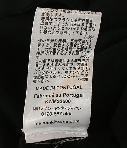 メゾンキツネ ニット ロゴワッペンタートルネック JW00573KT1036 レディース SIZE M MAISON KITSUNE
