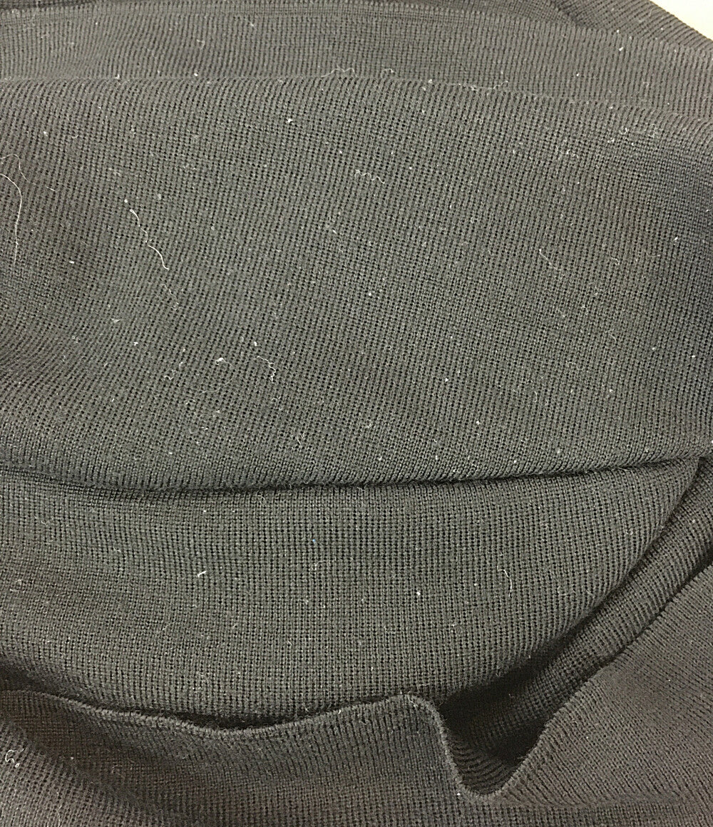 メゾンキツネ ニット ロゴワッペンタートルネック JW00573KT1036 レディース SIZE M MAISON KITSUNE