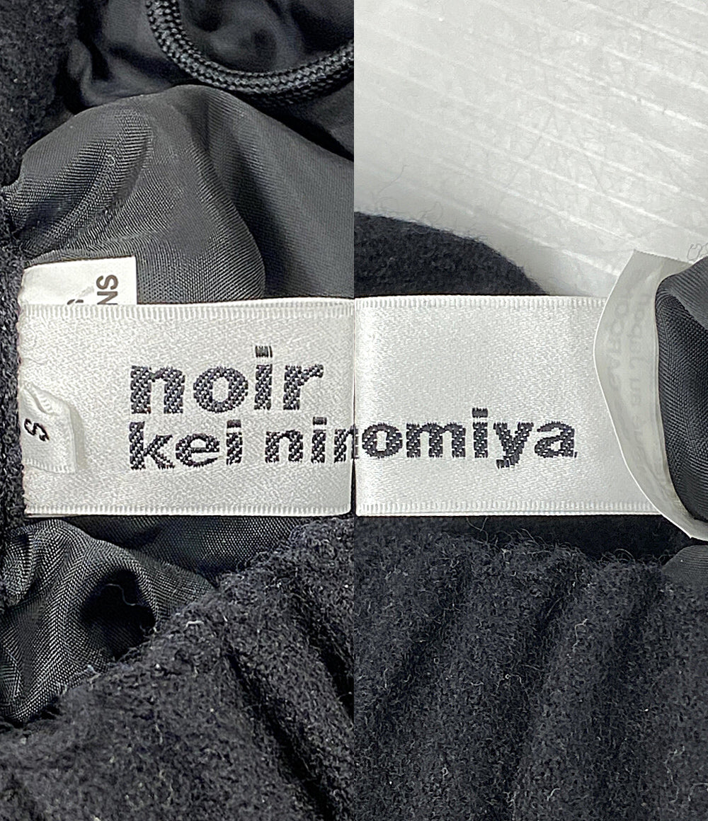 ノワールケイニノミヤ スカート ウールフリル段々スカート 24AW 3N-S011 レディース SIZE S noir kei ninomiya
