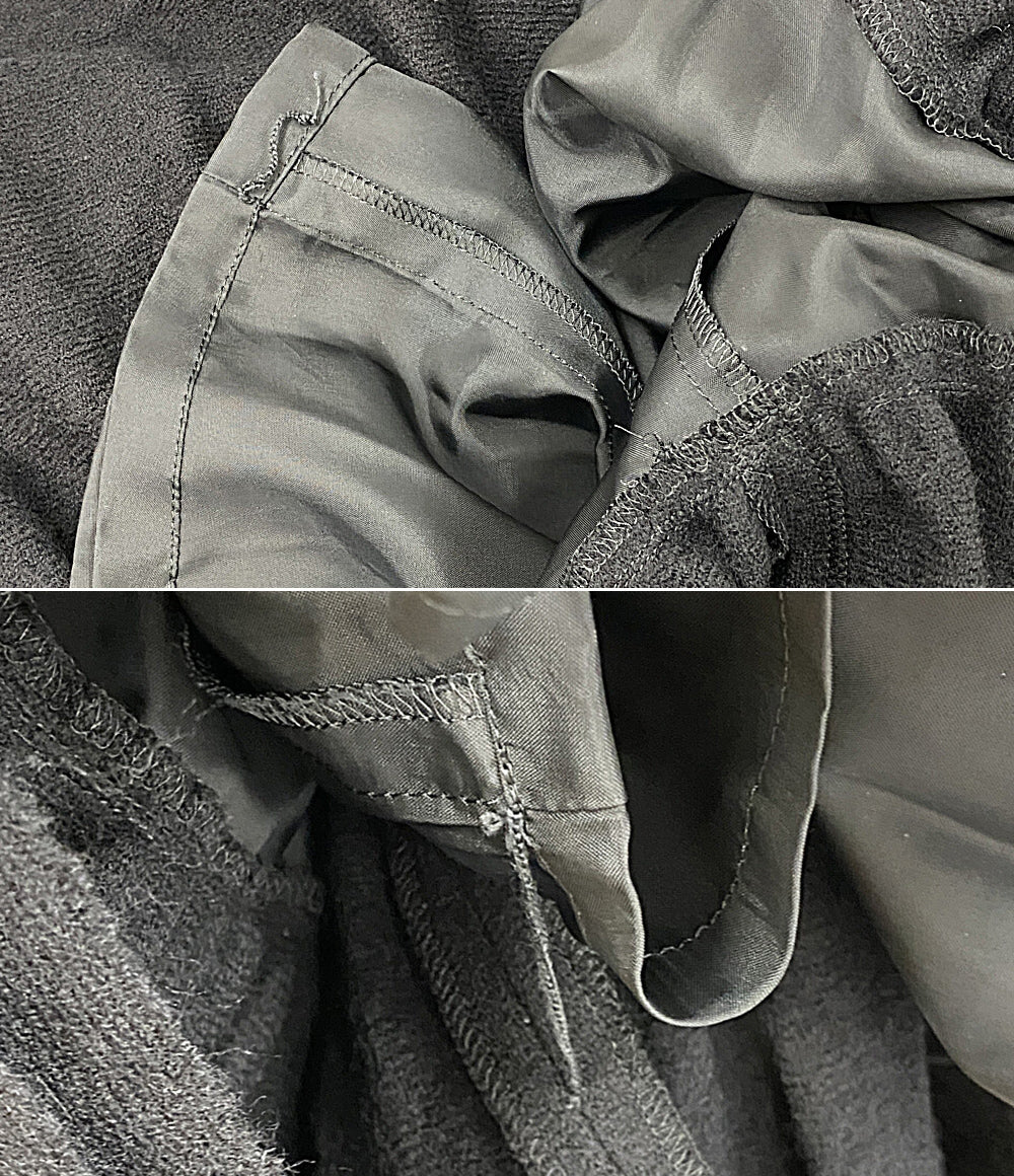 ノワールケイニノミヤ スカート ウールフリル段々スカート 24AW 3N-S011 レディース SIZE S noir kei ninomiya