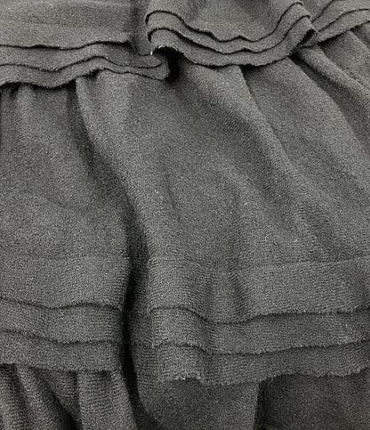 ノワールケイニノミヤ スカート ウールフリル段々スカート 24AW 3N-S011 レディース SIZE S noir kei ninomiya