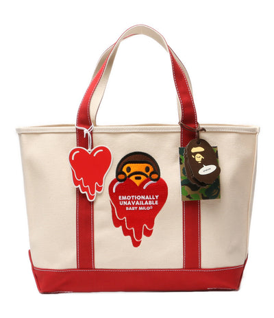アベイシングエイプ 美品 トートバッグ Baby MILO TOTE BAG メンズ A BATHING APE