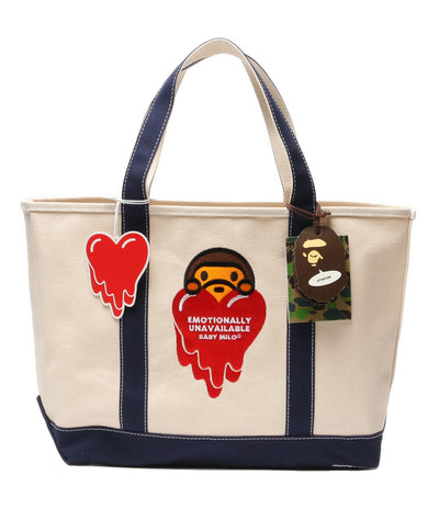 アベイシングエイプ 美品 トートバッグ Baby MILO TOTE BAG メンズ A BATHING APE