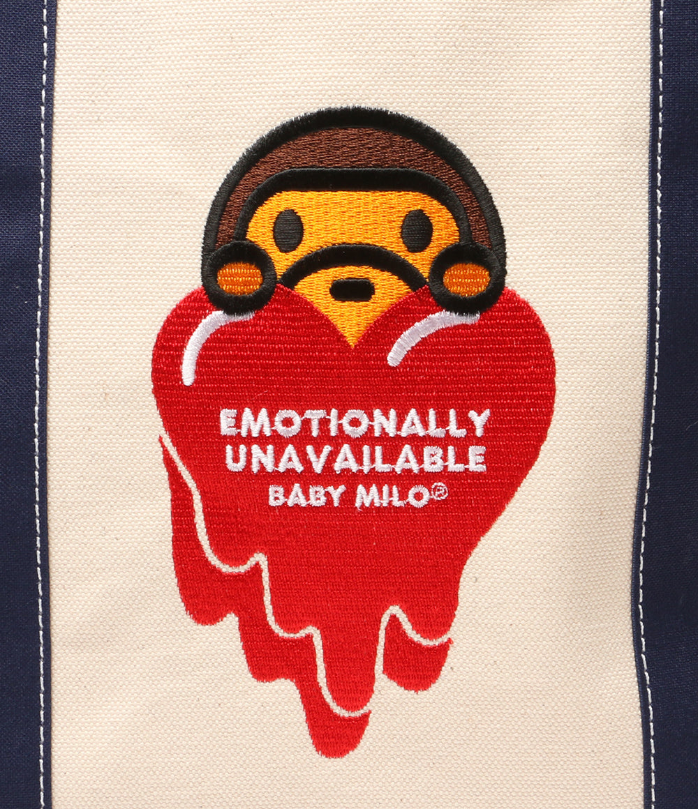 アベイシングエイプ 美品 トートバッグ Baby MILO TOTE BAG メンズ A BATHING APE