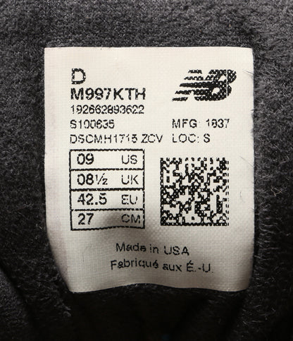 new balance スニーカー 997 OG Nonnative M997KTH メンズ SIZE 27cm ニューバランス