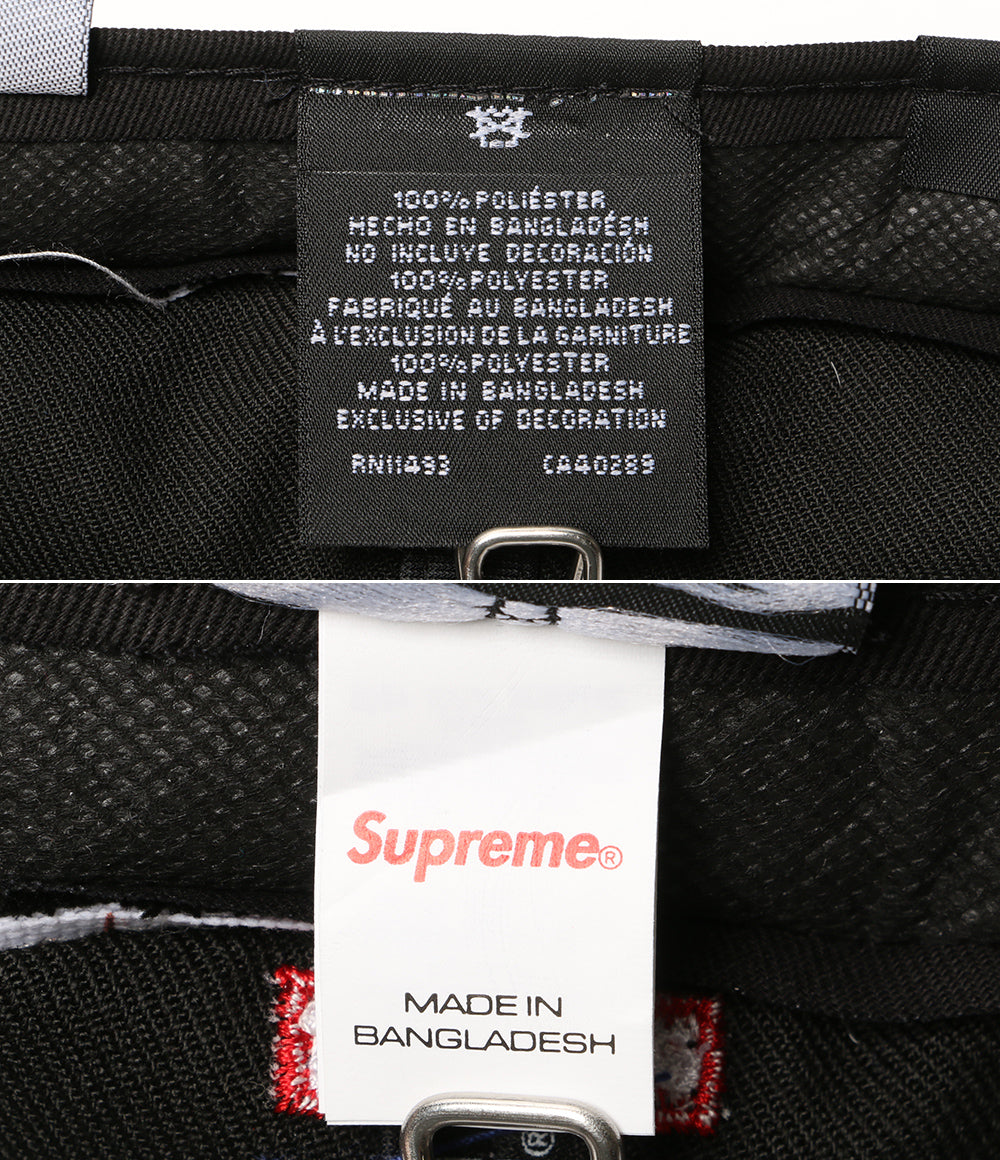 シュプリーム 美品 ニューエラ キャップ Piping Script Logo CAP      メンズ SIZE 56.8cm  Supreme×NEW ERA