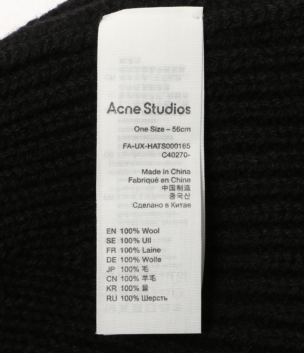 アクネステュディオス 美品 ニット帽 FA-UX-HATS000165 メンズ SIZE 56cm acne studios