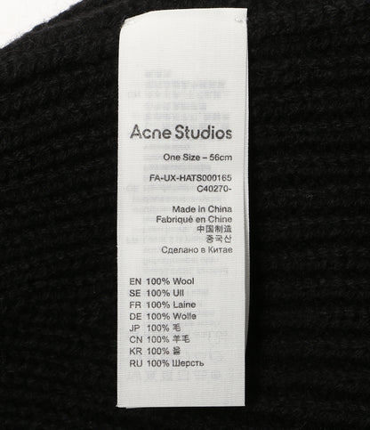 アクネステュディオス 美品 ニット帽 FA-UX-HATS000165 メンズ SIZE 56cm acne studios