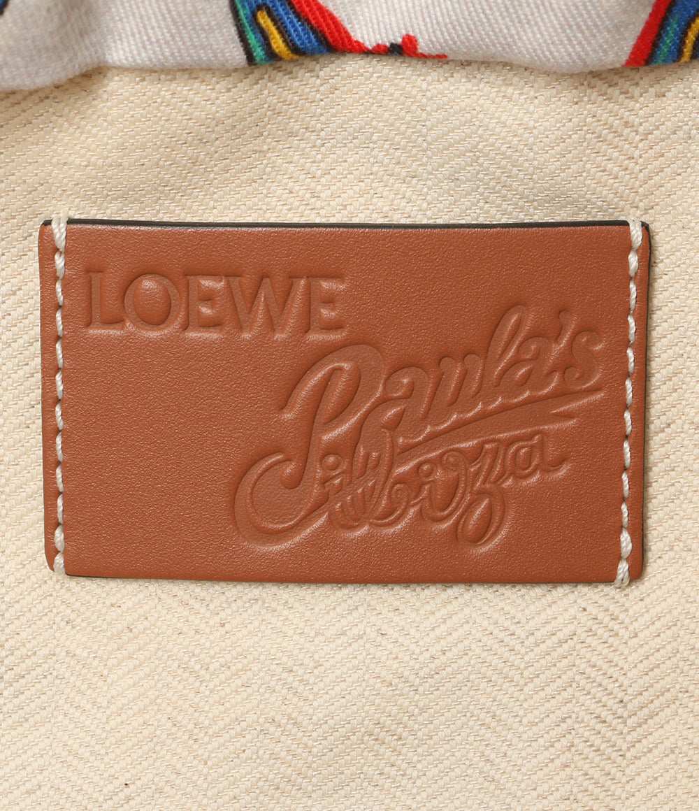 ロエベ 美品 パウラズイビザ トカゲ巾着ポーチ      レディース   LOEWE×PAULA’S IBIZA