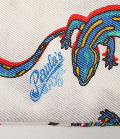 ロエベ 美品 パウラズイビザ トカゲ巾着ポーチ      レディース   LOEWE×PAULA’S IBIZA