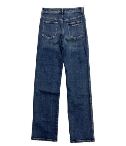 MIU MIU デニムパンツ STRETCH DENIM TROUSERS GWP546 レディース SIZE 25 ミュウミュウ