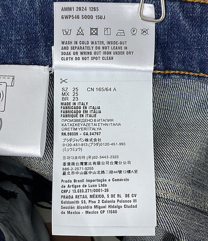 MIU MIU デニムパンツ STRETCH DENIM TROUSERS GWP546 レディース SIZE 25 ミュウミュウ