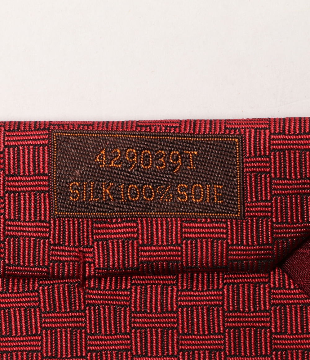 エルメス 美品 ネクタイ ワンポイント 8cm メンズ HERMES