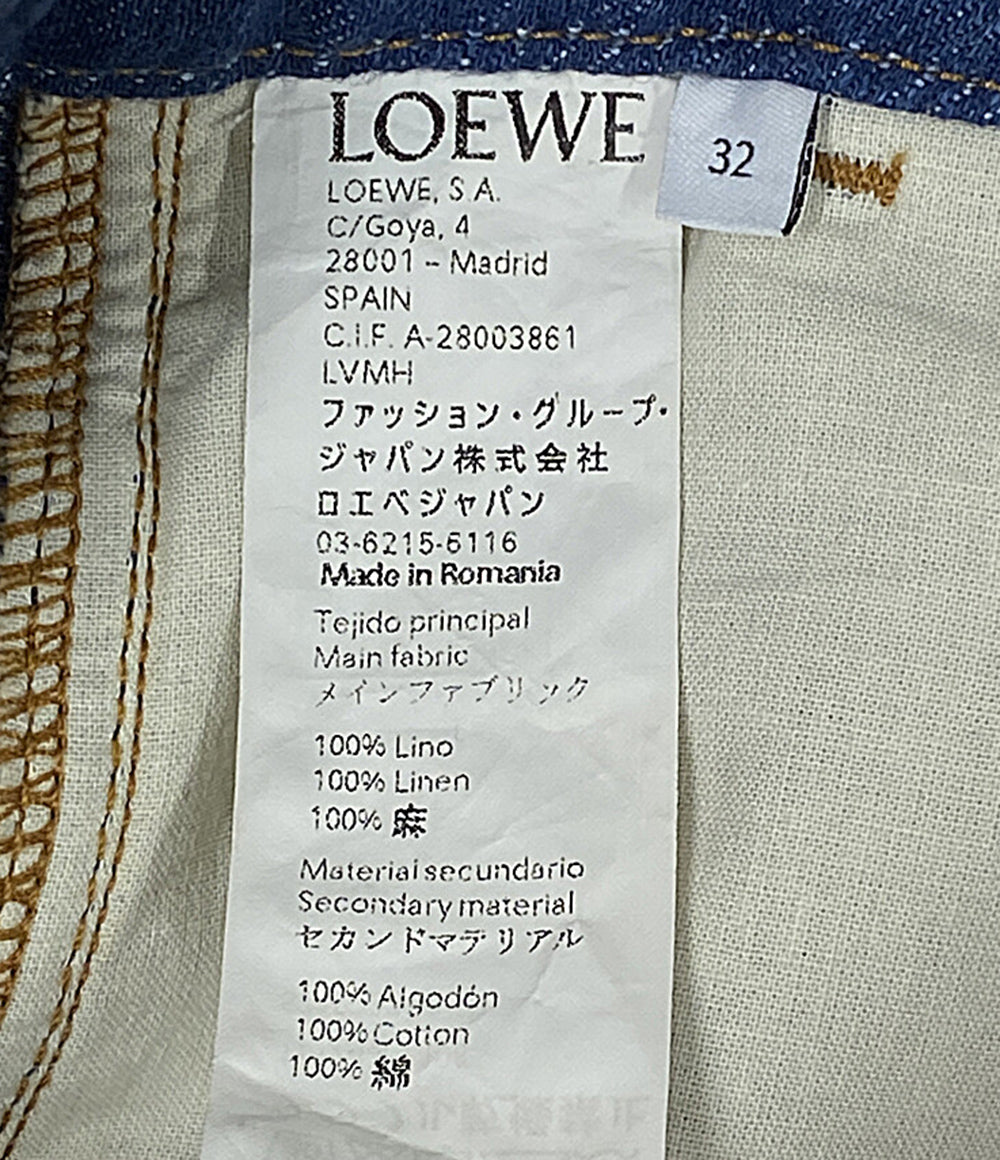 LOEWE デニムパンツ FISHERMAN DENIM レディース SIZE 32 ロエベ