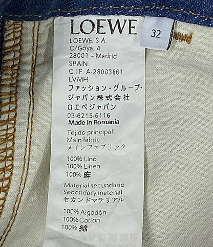 LOEWE デニムパンツ FISHERMAN DENIM レディース SIZE 32 ロエベ