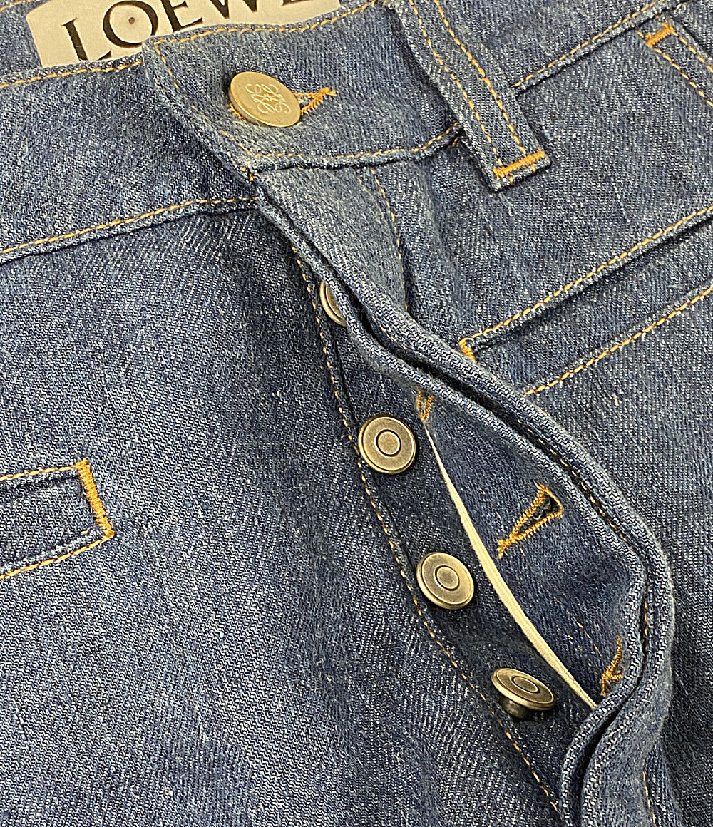 LOEWE 刺繍デザイン デニムパンツ 32 LOEWE 刺繍デザイン デニムパンツ 32 LOEWE 刺繍デザイン デニムパンツ 32