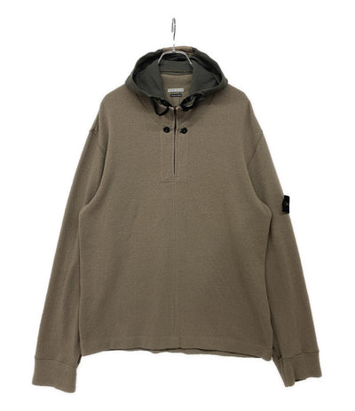 ストーンアイランド ニット HALF ZIP HOODED KNIT メンズ SIZE M STONE ISLAND
