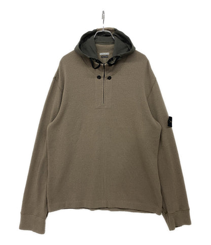 ストーンアイランド ニット HALF ZIP HOODED KNIT メンズ SIZE M STONE ISLAND