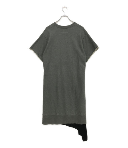 MM6 半袖ワンピース スウェット S52CT0588 STJ313 レディース SIZE S エムエムシックス