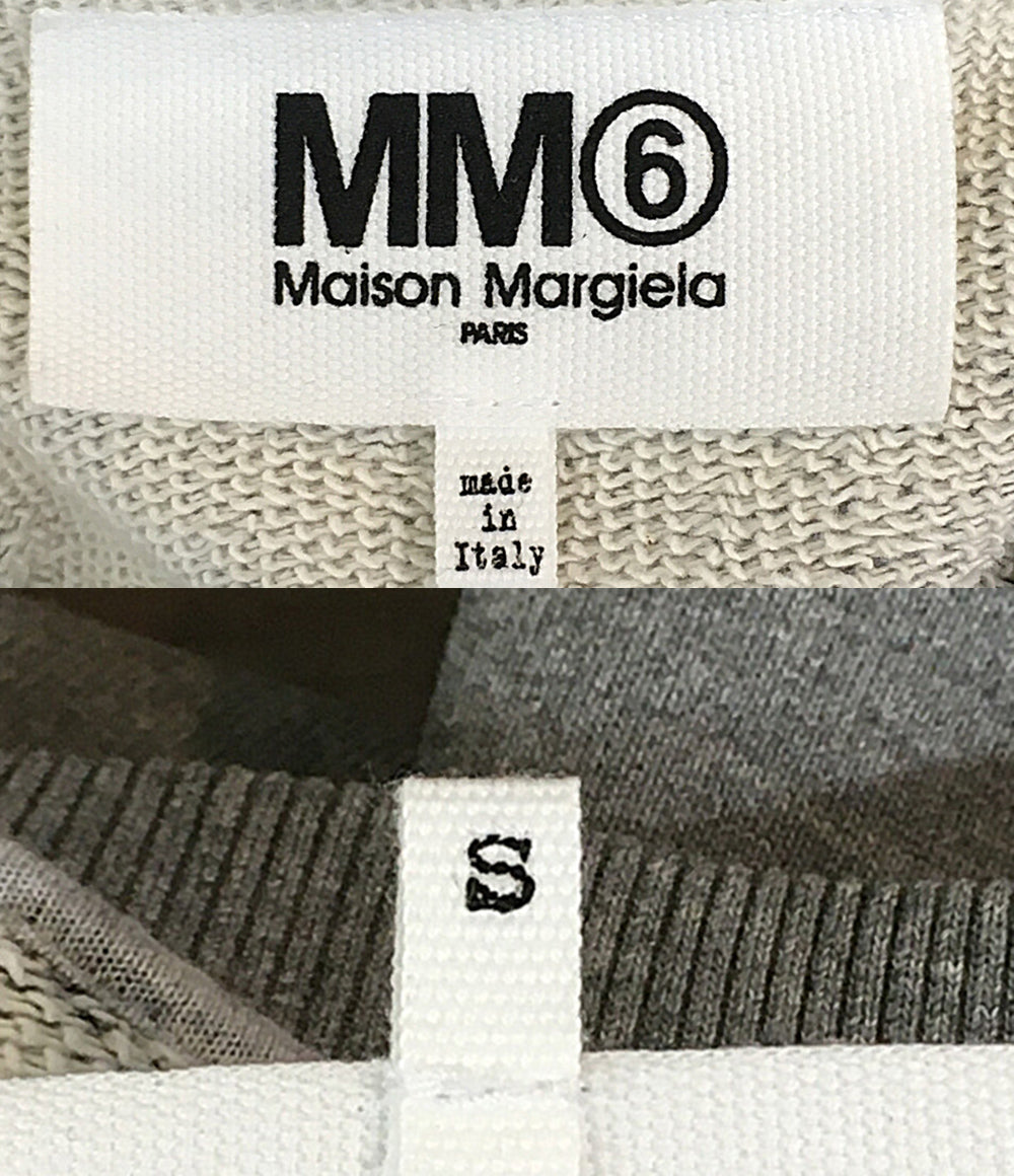 MM6 半袖ワンピース スウェット S52CT0588 STJ313 レディース SIZE S エムエムシックス