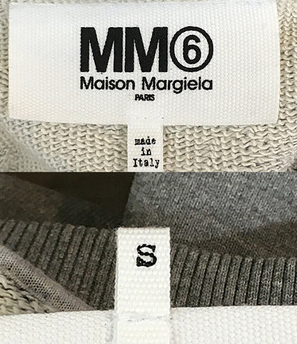 MM6 半袖ワンピース スウェット S52CT0588 STJ313 レディース SIZE S エムエムシックス