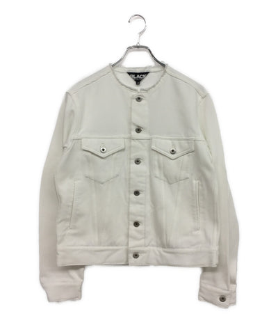 BLACK COMME des GARCONS ジャケット カットオフデザインポリジャケット 23SS 1K-J026 レディース SIZE XS ブラックコムデギャルソン