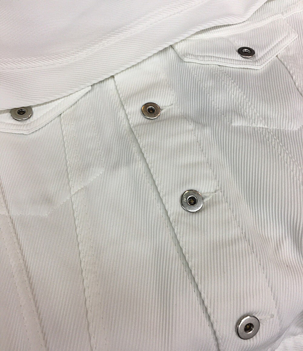 BLACK COMME des GARCONS ジャケット カットオフデザインポリ