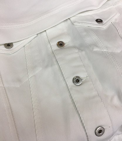 BLACK COMME des GARCONS ジャケット カットオフデザインポリジャケット 23SS 1K-J026 レディース SIZE XS ブラックコムデギャルソン