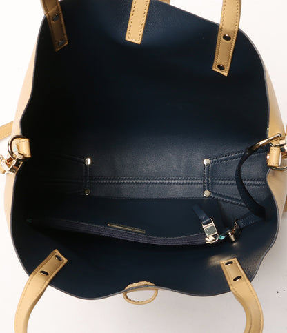 ティファニー  リバーシブルトートバッグ　イエロー×ブルー      レディース   Tiffany & Co