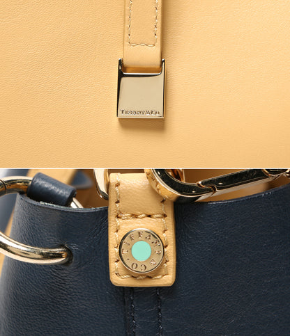 ティファニー  リバーシブルトートバッグ　イエロー×ブルー      レディース   Tiffany & Co