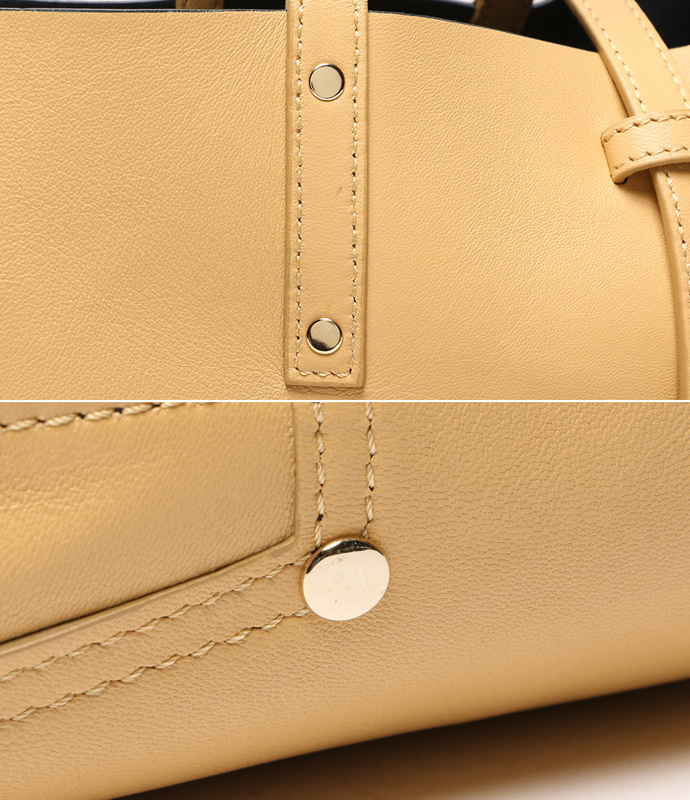 ティファニー  リバーシブルトートバッグ　イエロー×ブルー      レディース   Tiffany & Co