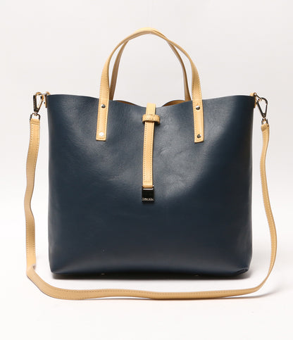 ティファニー  リバーシブルトートバッグ　イエロー×ブルー      レディース   Tiffany & Co