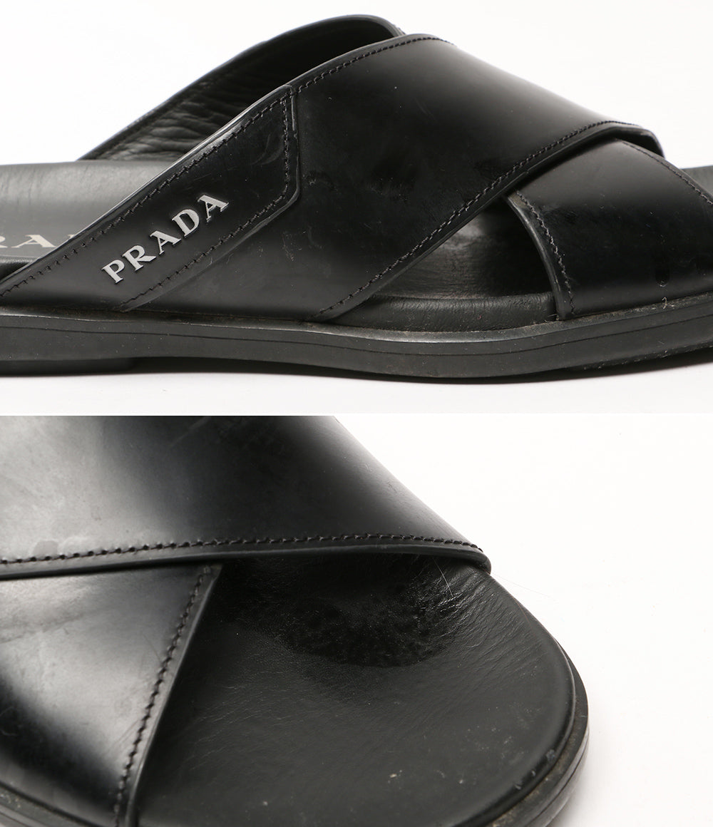 PRADA レザーサンダル 2X3058 レディース SIZE 8 プラダ