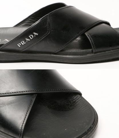 PRADA レザーサンダル 2X3058 レディース SIZE 8 プラダ
