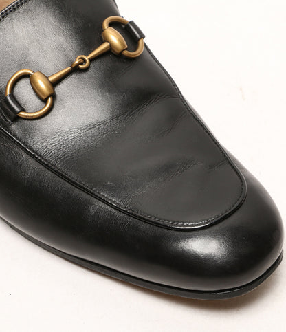 グッチ プリンスタウン ホースビットファーサンダル レディース SIZE 6 GUCCI