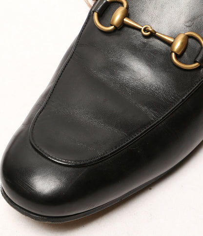 グッチ プリンスタウン ホースビットファーサンダル レディース SIZE 6 GUCCI