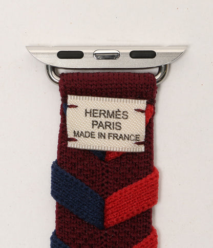 エルメス 美品 ストラップ ブリドンドゥブルトゥール 41mm メンズ HERMES