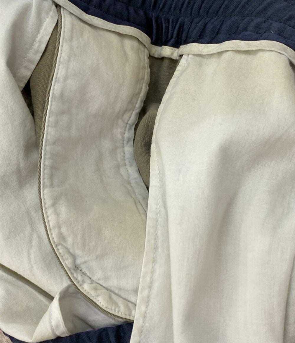 訳あり GUCCI コットンイージーパンツ 刺繍デザイン メンズ SIZE 48 グッチ