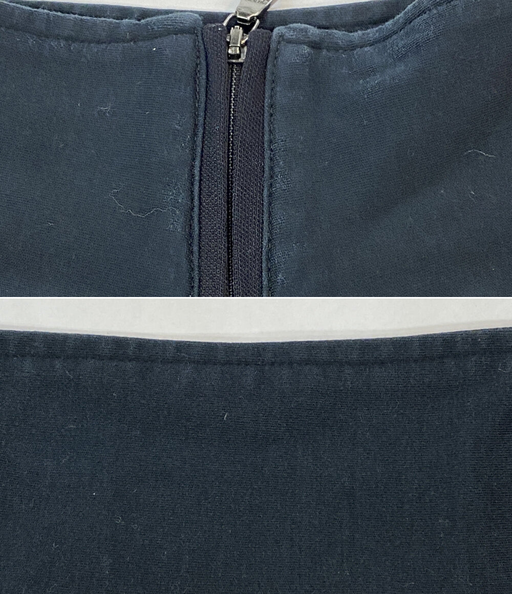 プラダスポーツ ハーフジップカットソー メッシュ切替 半袖 メンズ SIZE L PRADA SPORTS