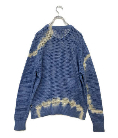 ステューシー ニット PIGMENT DYED LOOSE GAUGE SWEATER メンズ SIZE M STUSSY