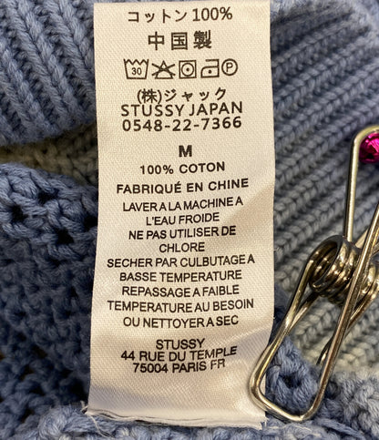 ステューシー ニット PIGMENT DYED LOOSE GAUGE SWEATER メンズ SIZE M STUSSY