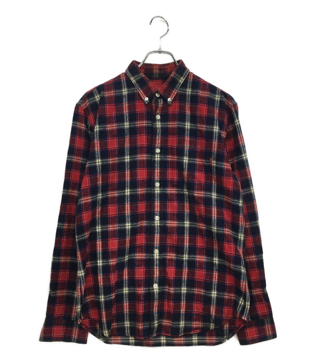 Supreme 長袖シャツ タータンチェックフランネル メンズ SIZE S シュプリーム