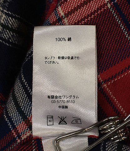 Supreme 長袖シャツ タータンチェックフランネル メンズ SIZE S シュプリーム