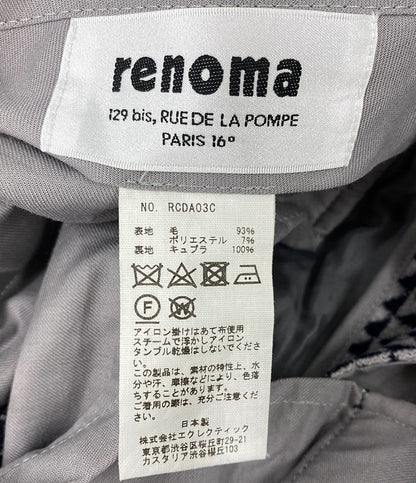 renoma パンツ 幾何学模様 LE GOLF DROUOT メンズ SIZE 48 レノマ