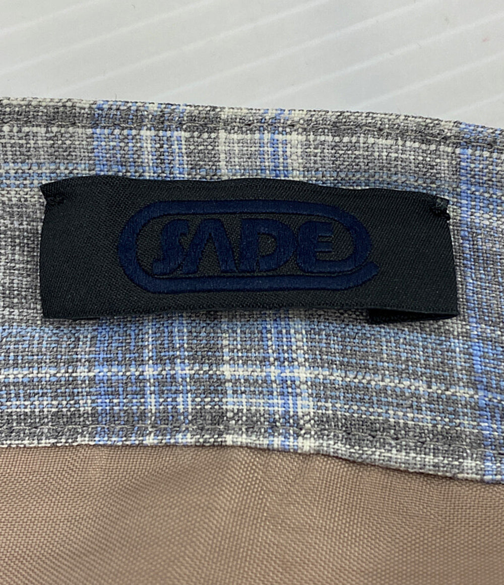 SADE シャーデー チェクパンツ SADE-PT10 メンズ SIZE 1