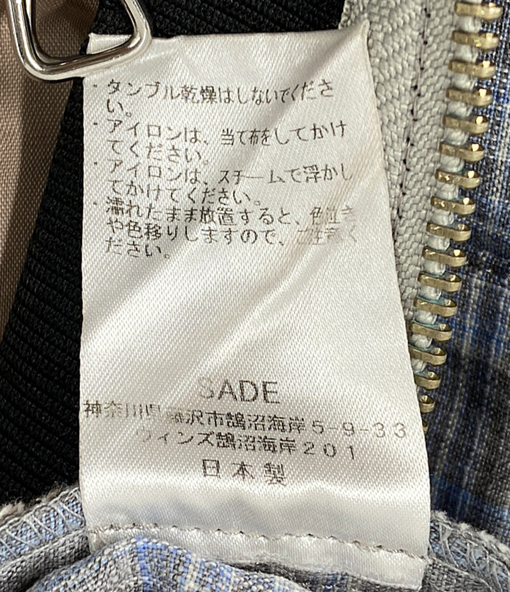 SADE シャーデー チェクパンツ SADE-PT10 メンズ SIZE 1