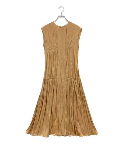 CEDERIC CHARLIER セドリック シャルリエ ギャザーティアードワンピース レディース SIZE 38