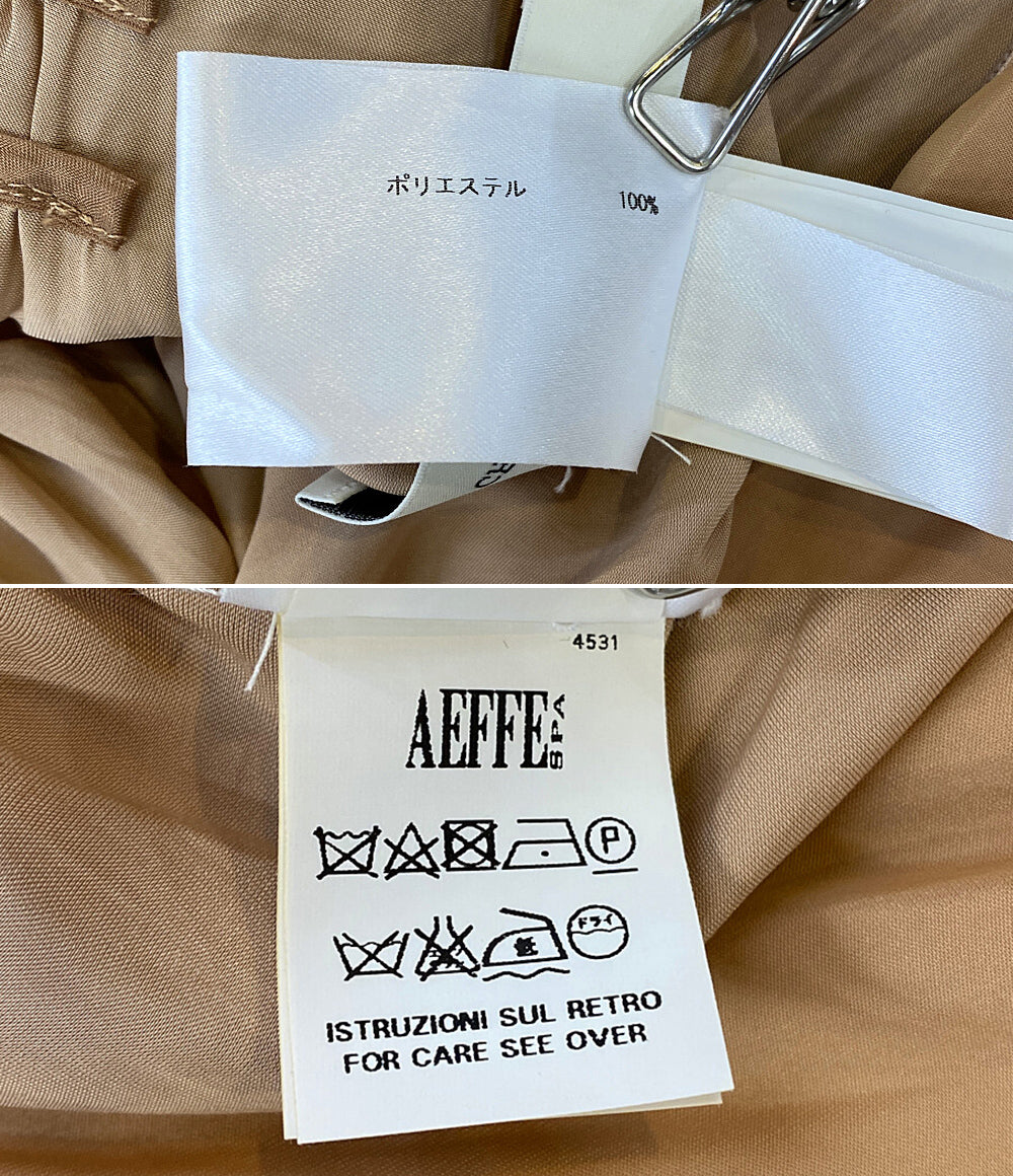 CEDERIC CHARLIER セドリック シャルリエ ギャザーティアードワンピース レディース SIZE 38