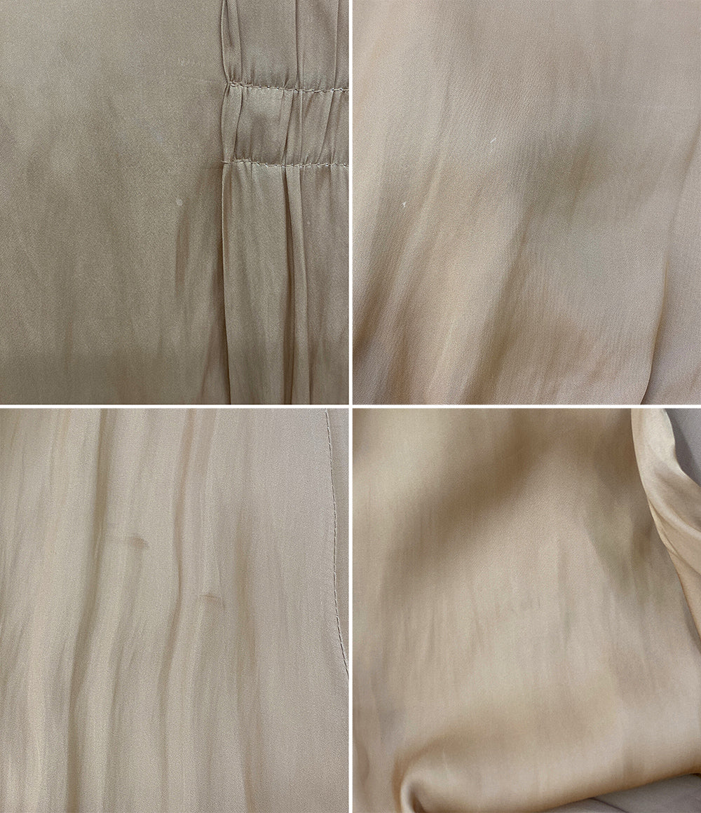 CEDERIC CHARLIER セドリック シャルリエ ギャザーティアードワンピース レディース SIZE 38