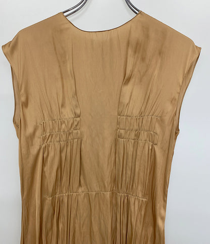 CEDERIC CHARLIER セドリック シャルリエ ギャザーティアードワンピース レディース SIZE 38